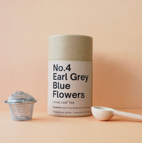 No.4 Earl Grey Blue Flowers - Teaspoon Tea Co