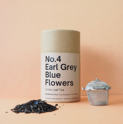 No.4 Earl Grey Blue Flowers - Teaspoon Tea Co