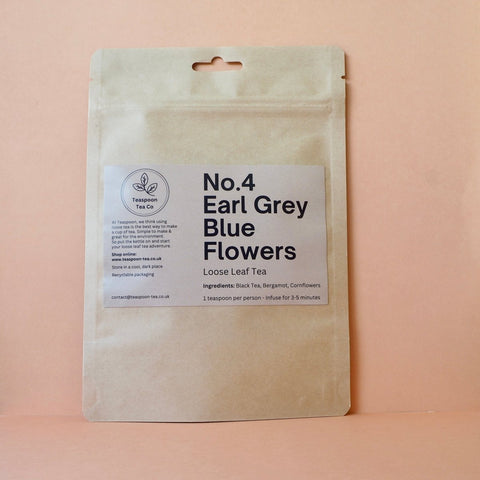 No.4 Earl Grey Blue Flowers - Teaspoon Tea Co