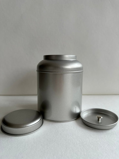 5.4 Round Stackable Tea Tin with Dual Lid